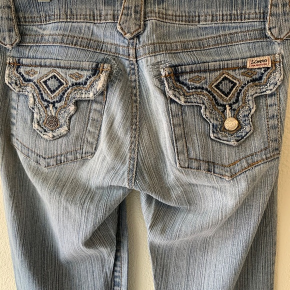 Z. Cavaricci Light Blue Boot Cut Jeans - Picture 7 of 11